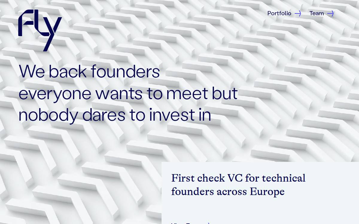 Fly Ventures website preview