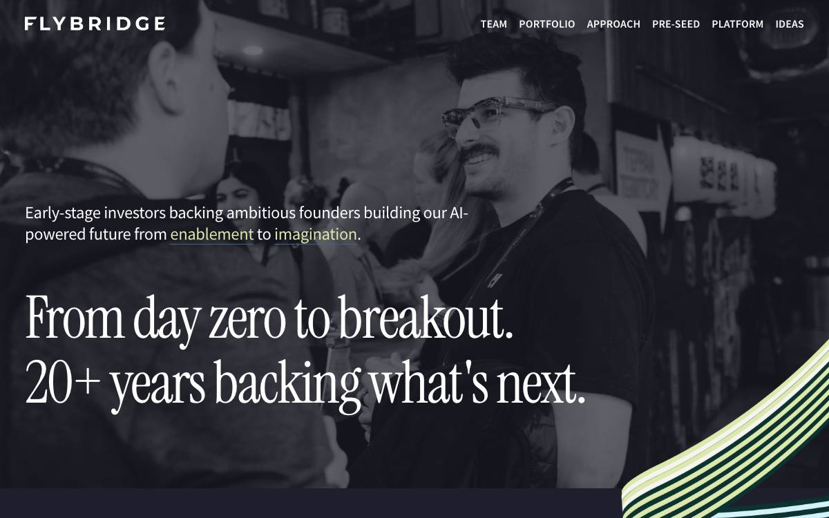 Flybridge Capital Partners website preview