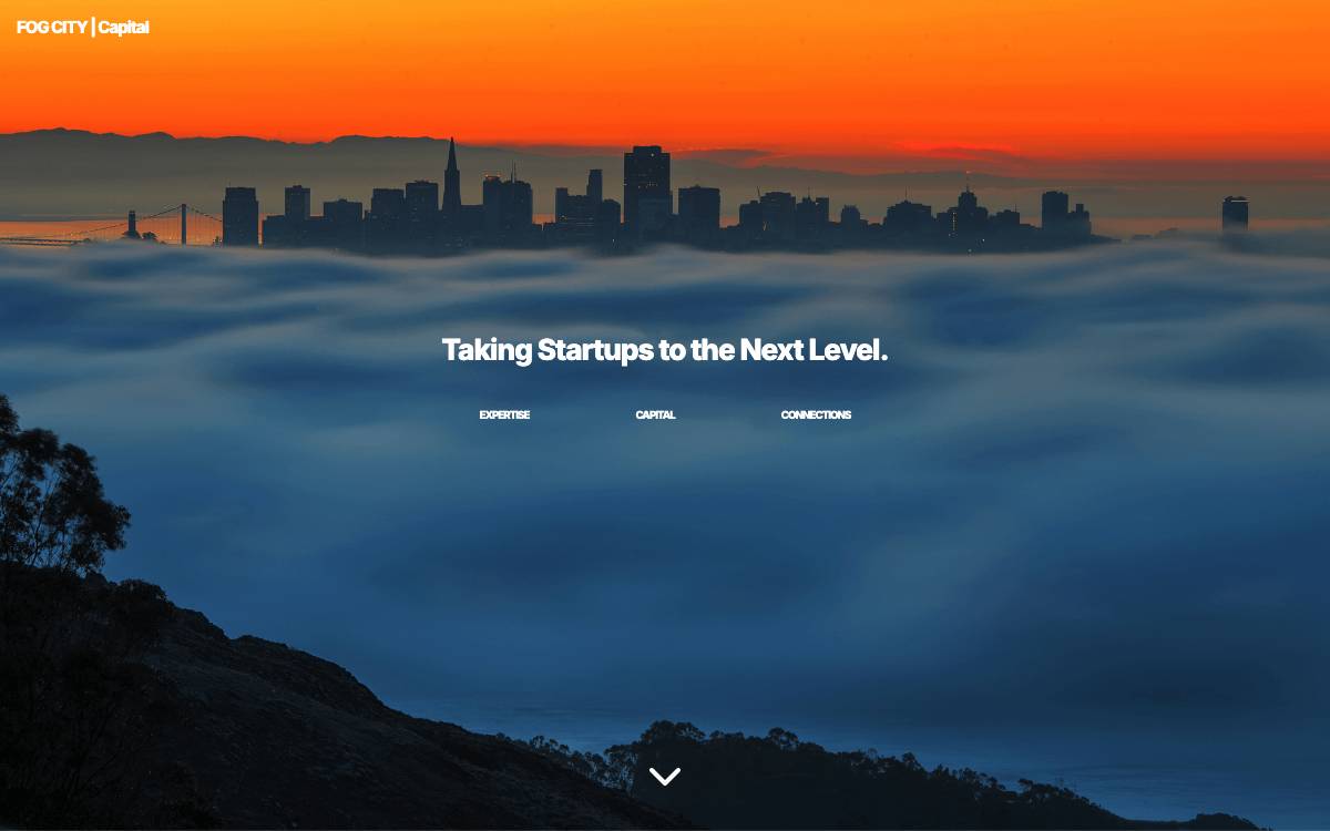 Fog City Capital website preview