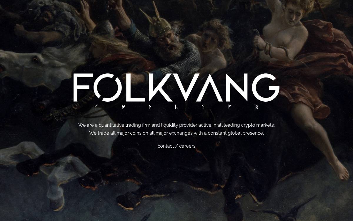 Folkvang website preview