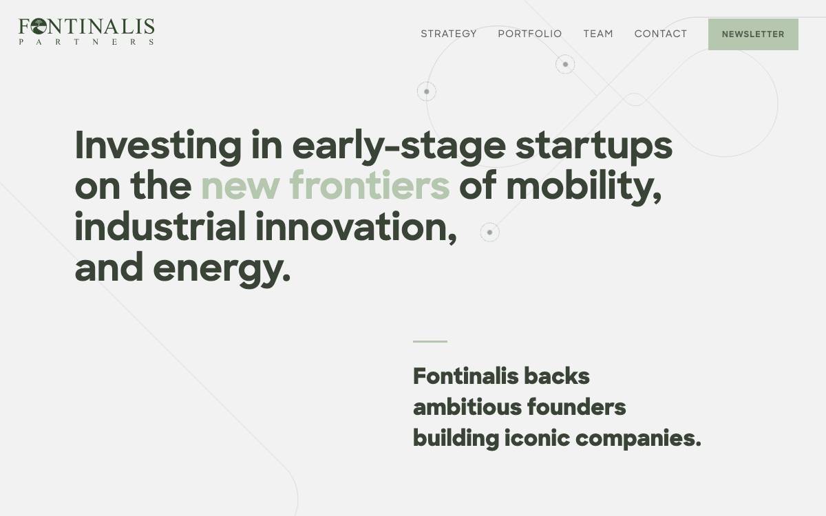 Fontinalis Partners website preview