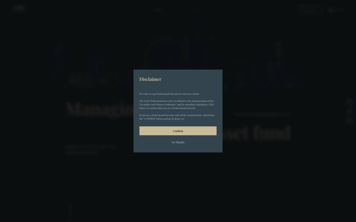Fore Elite Capital Management website preview