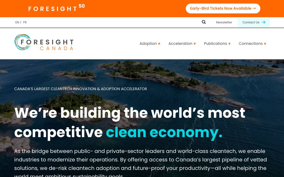 Foresight website preview