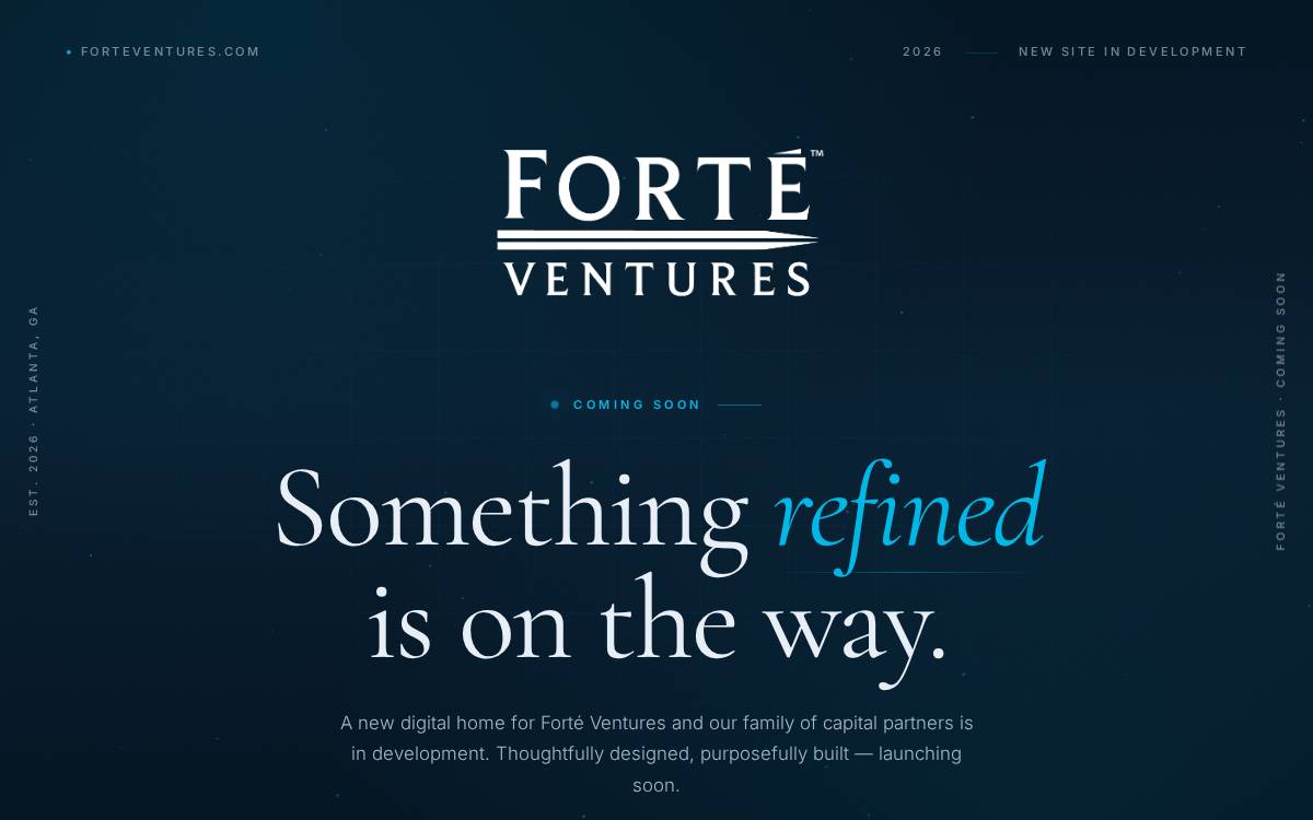 Forte Ventures website preview