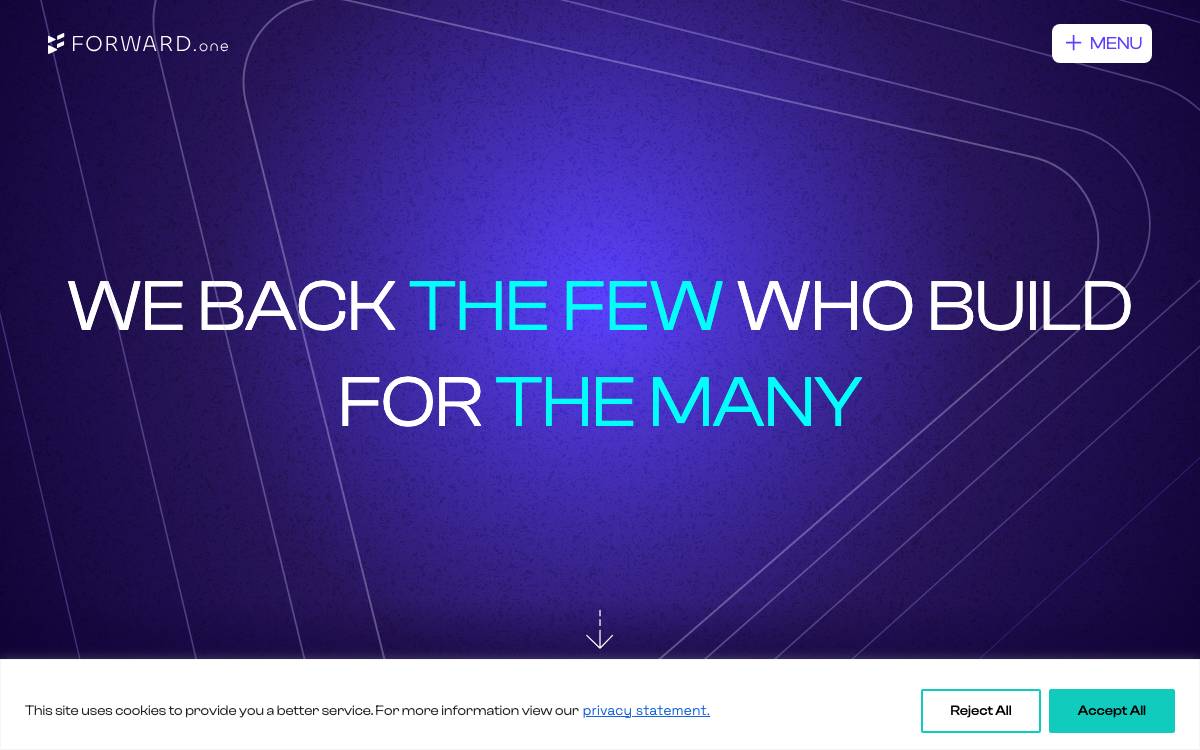 FORWARD.one website preview