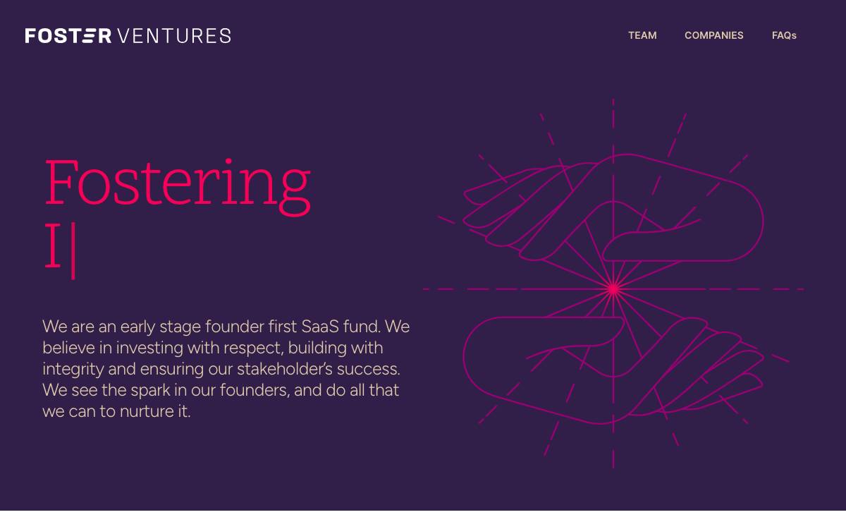 Foster Ventures website preview