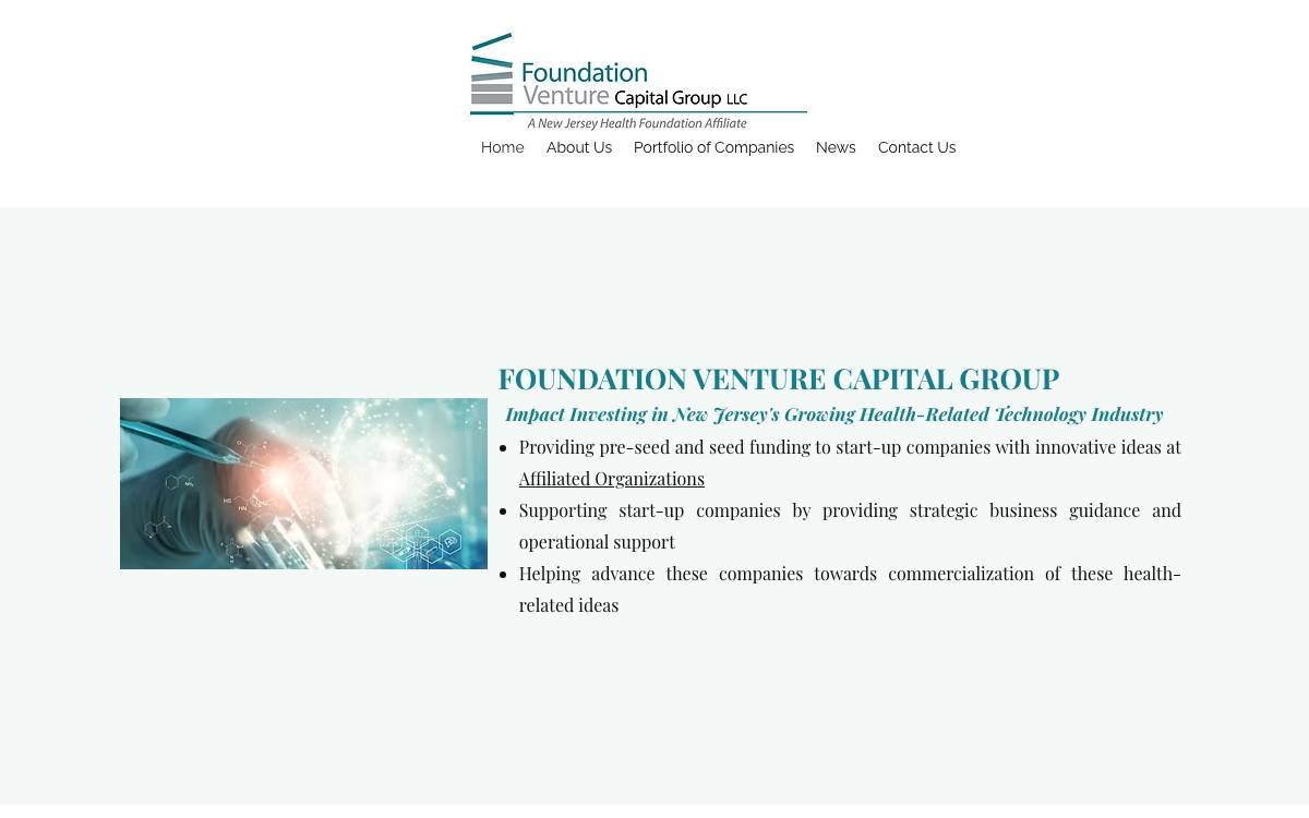 Foundation Venture Capital Group, LLC website preview