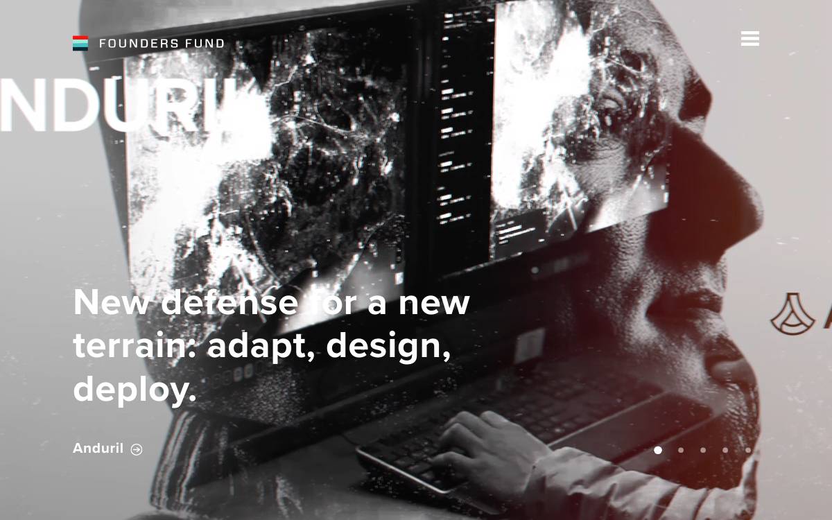 Founders Fund website preview