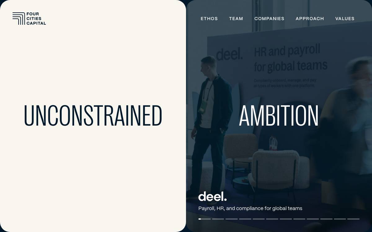 Four Cities website preview