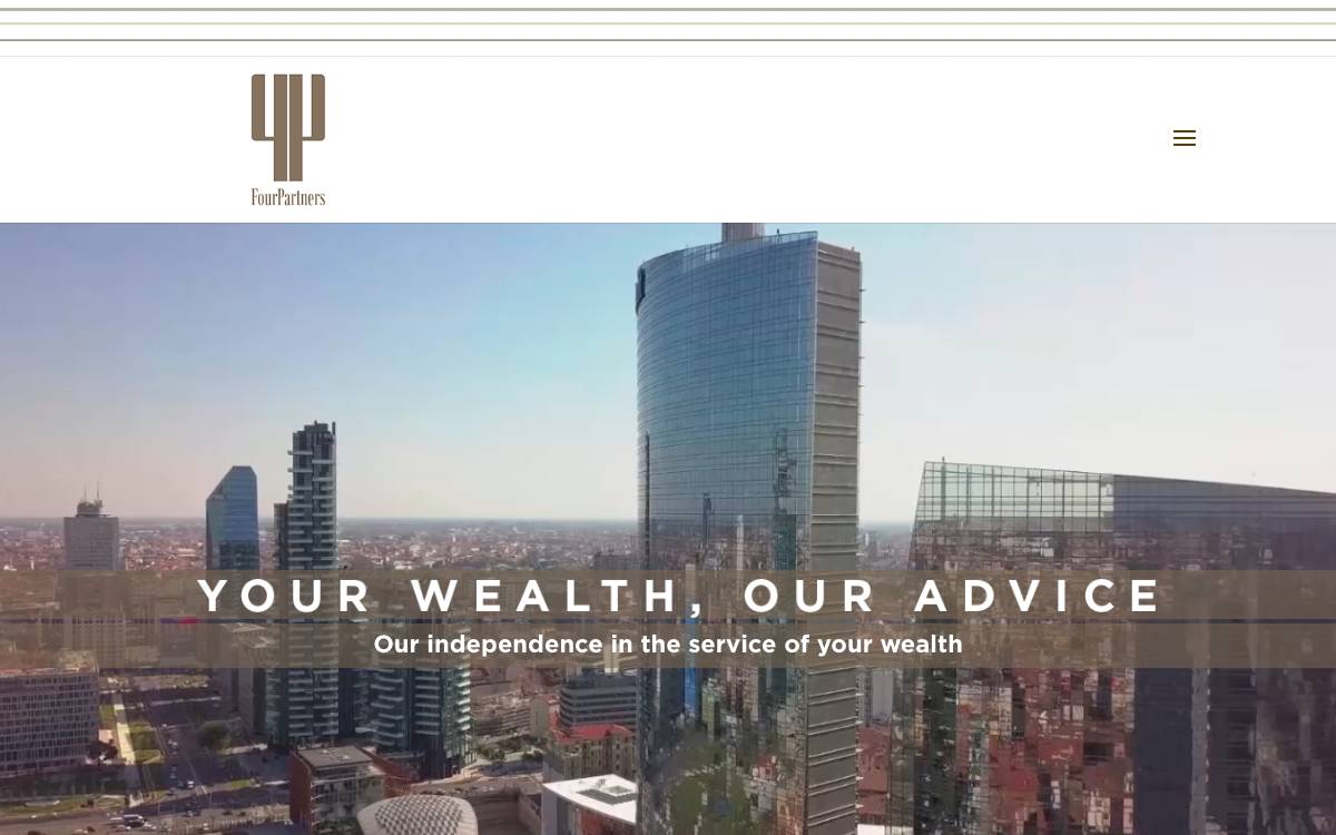 Four Partners Advisory SCF website preview