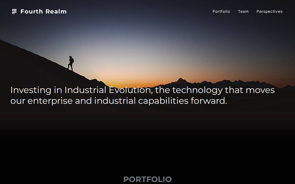 Fourth Realm website preview