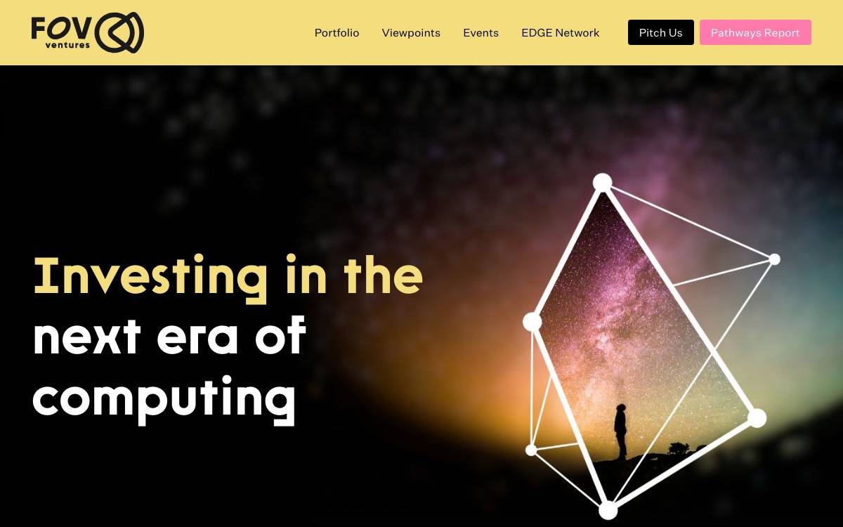 FOV Ventures website preview