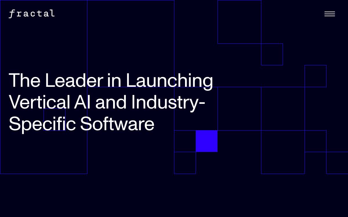 Fractal Software website preview