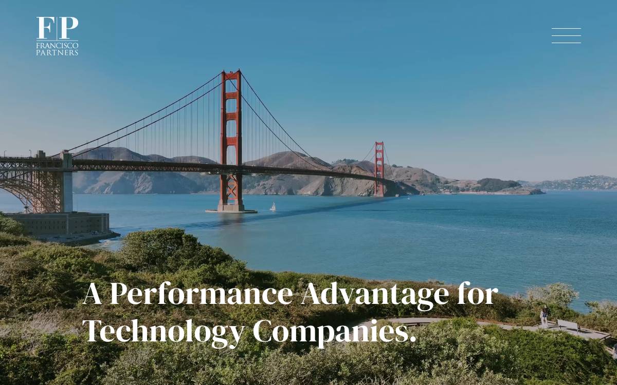 Francisco Partners website preview