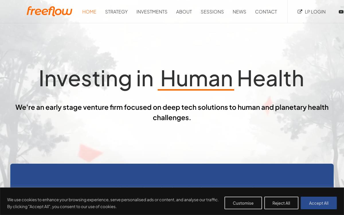FREEFLOW website preview