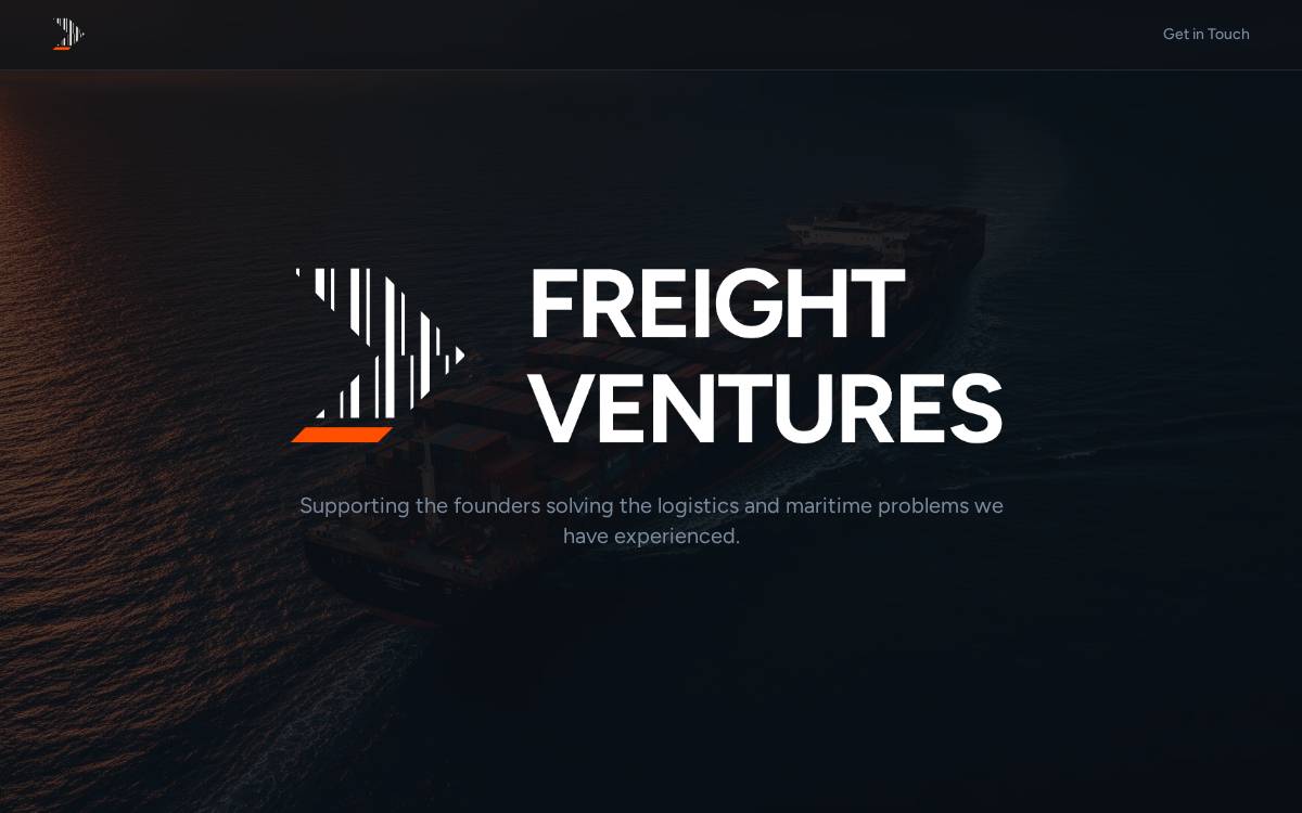 Freight Ventures website preview