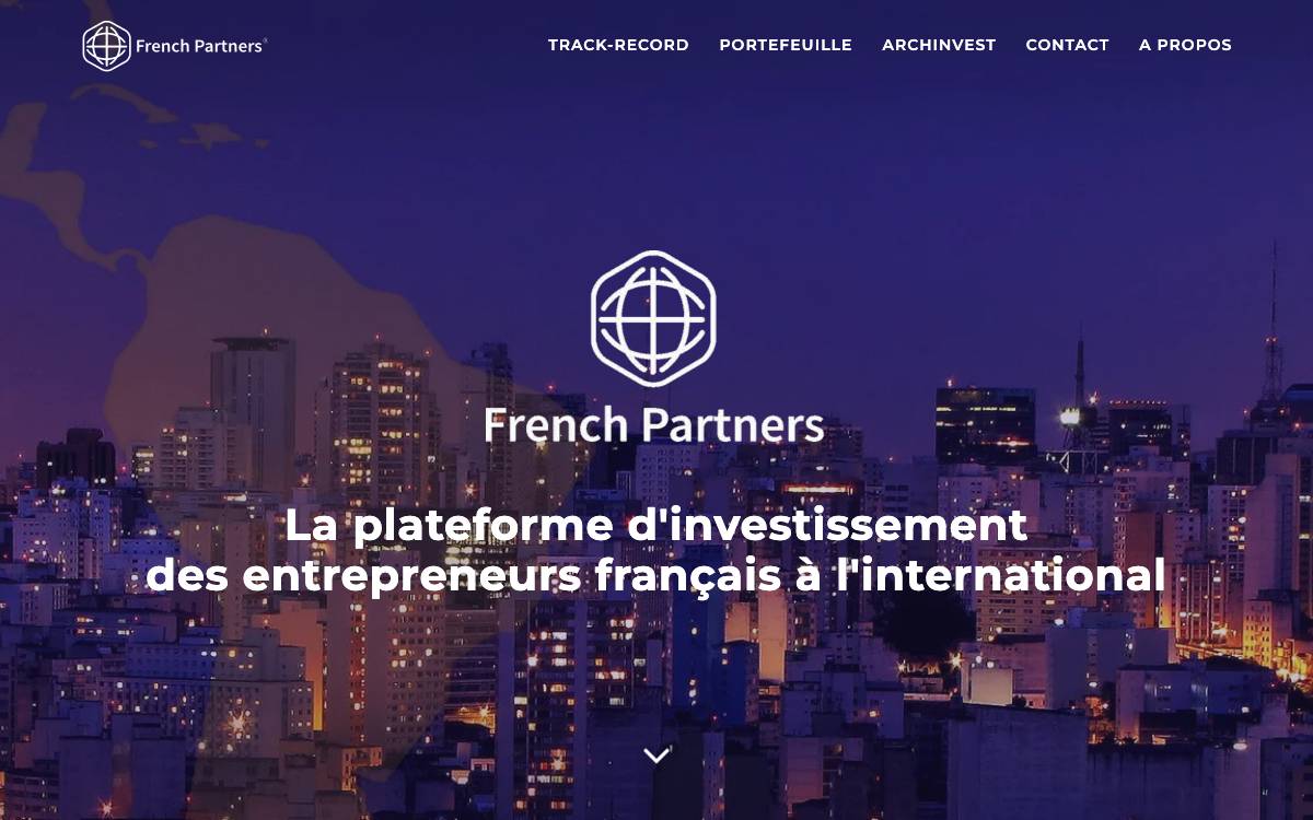 French Partners website preview