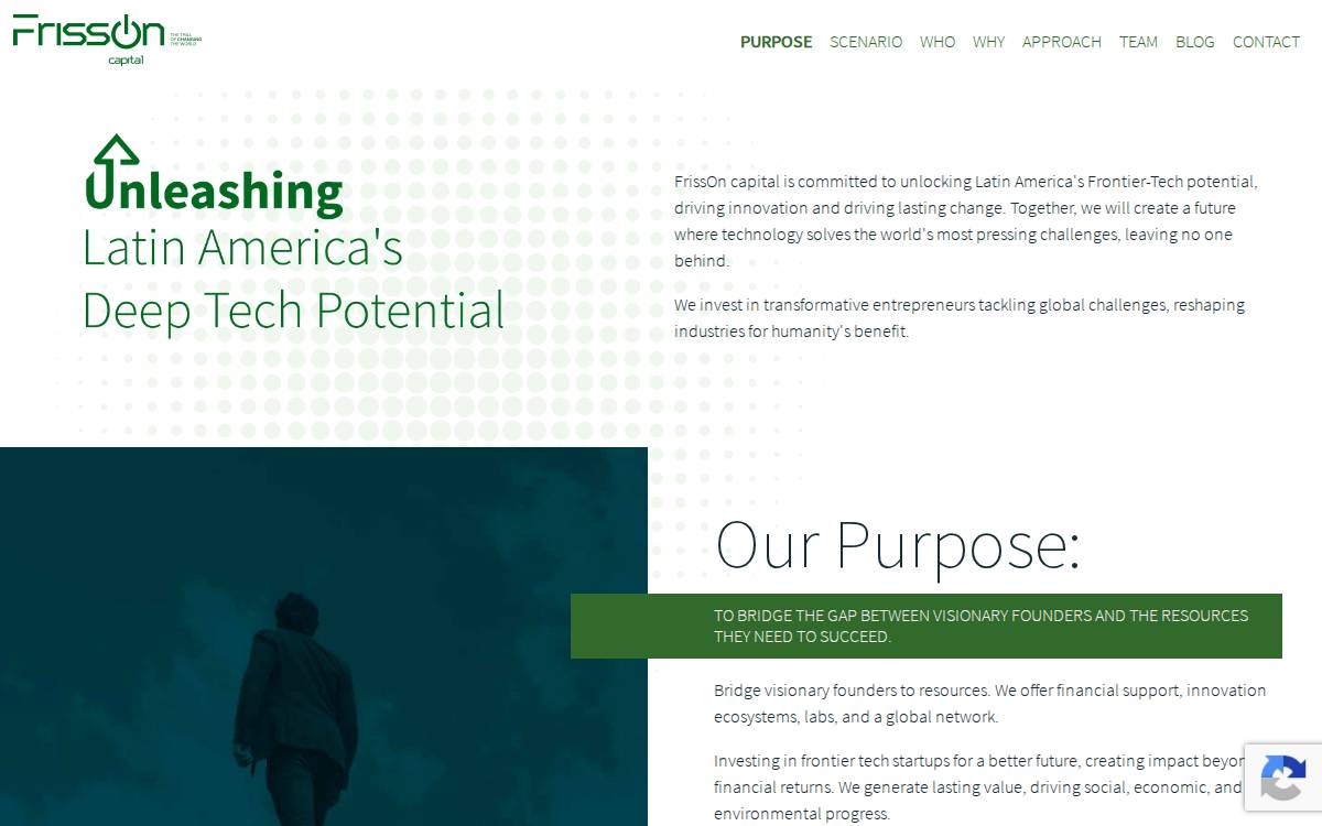 FrissOn Capital website preview