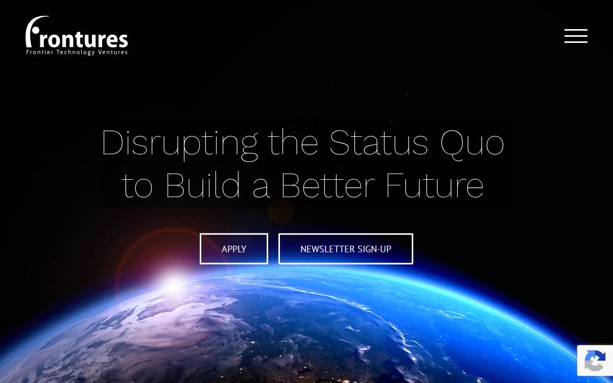Frontures website preview
