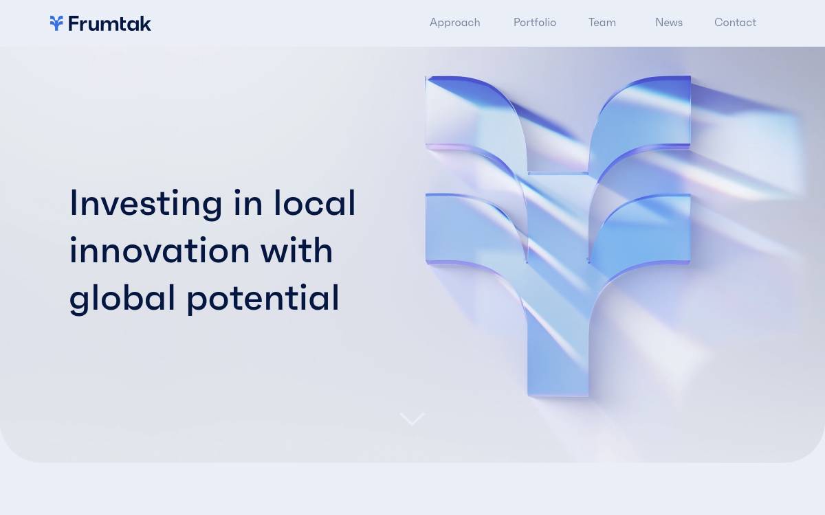 Frumtak Ventures website preview