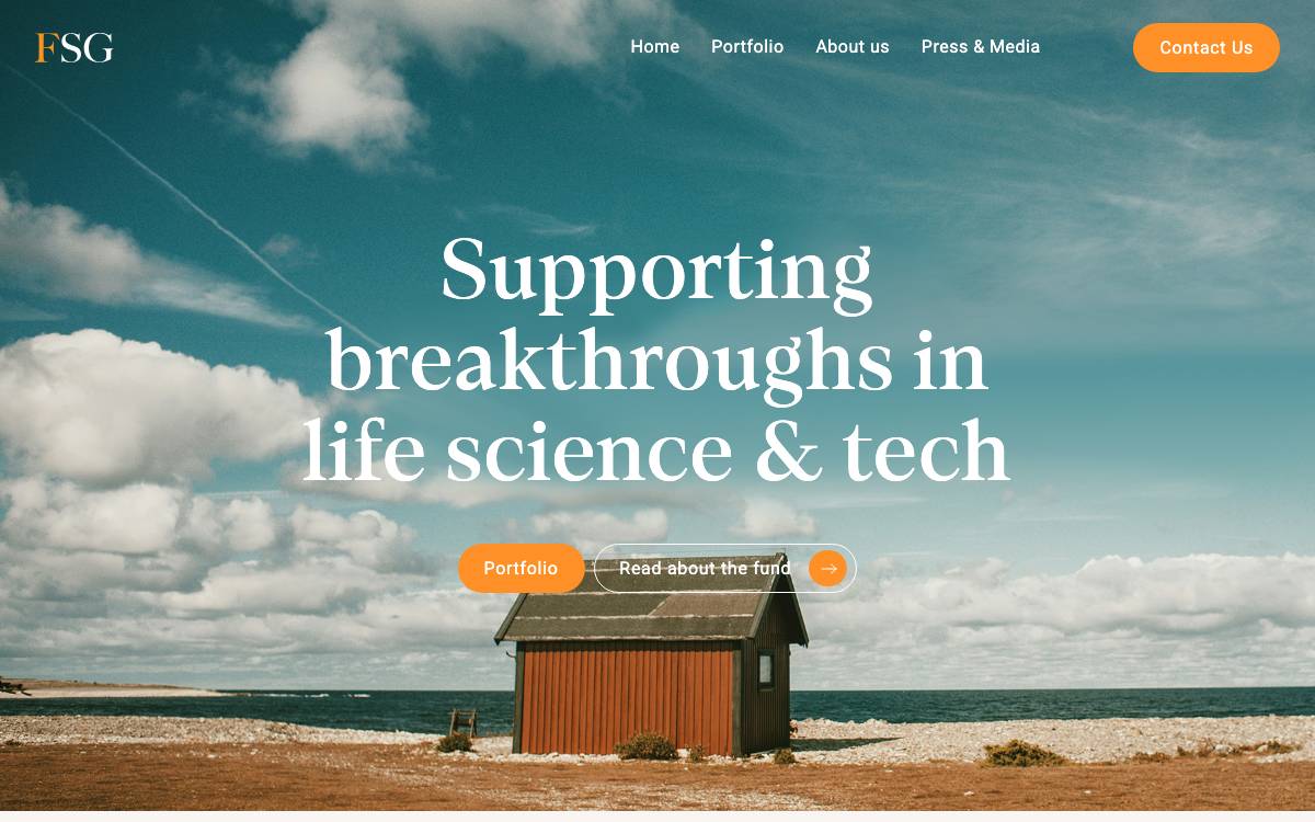 FSG website preview
