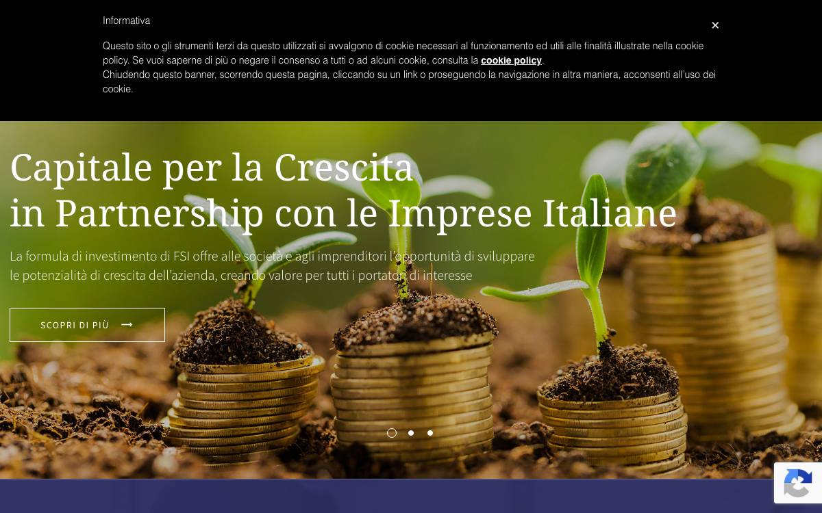 FSI SGR S.p.A. website preview
