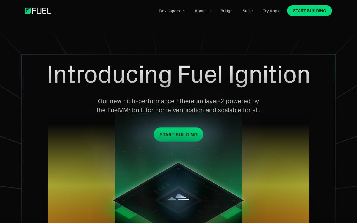 Fuel Network website preview