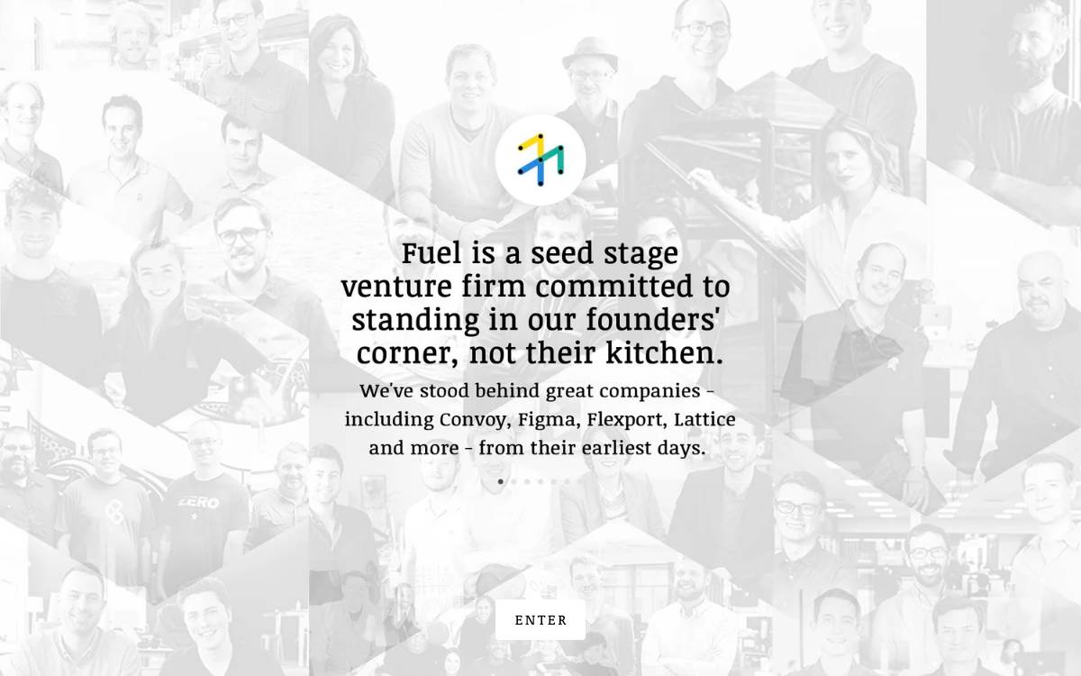 Fuel Venture Capital website preview