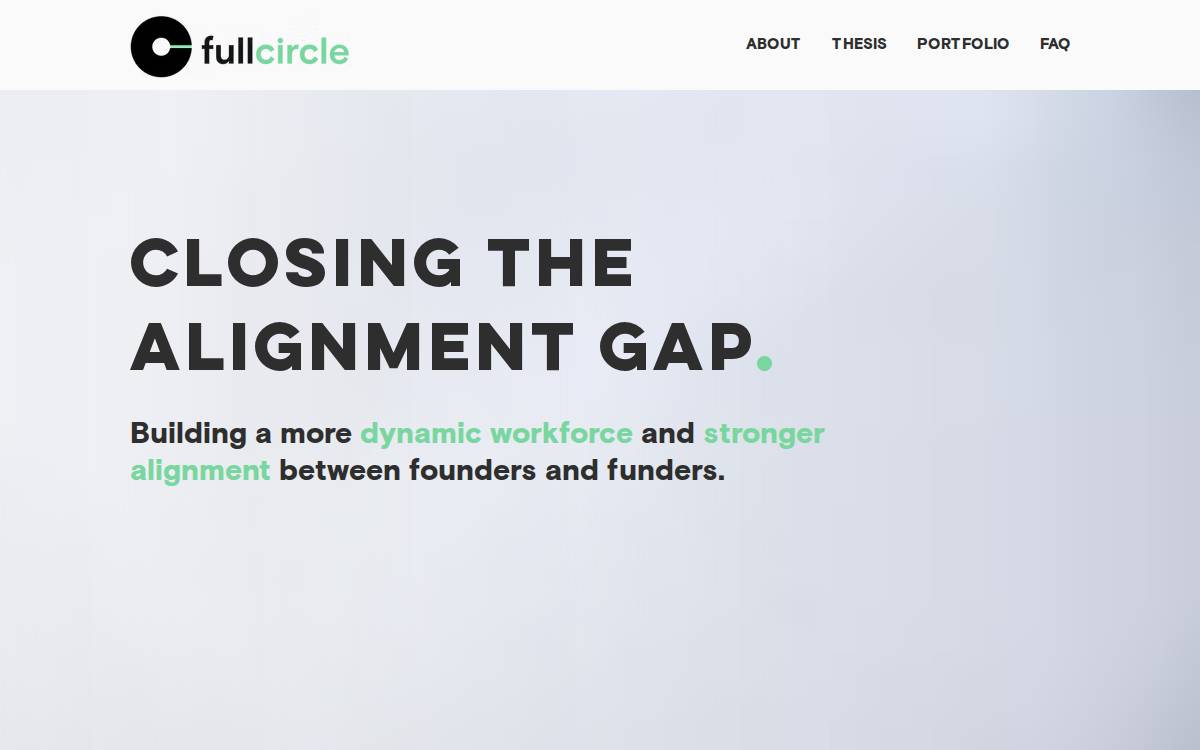 FullCircle website preview