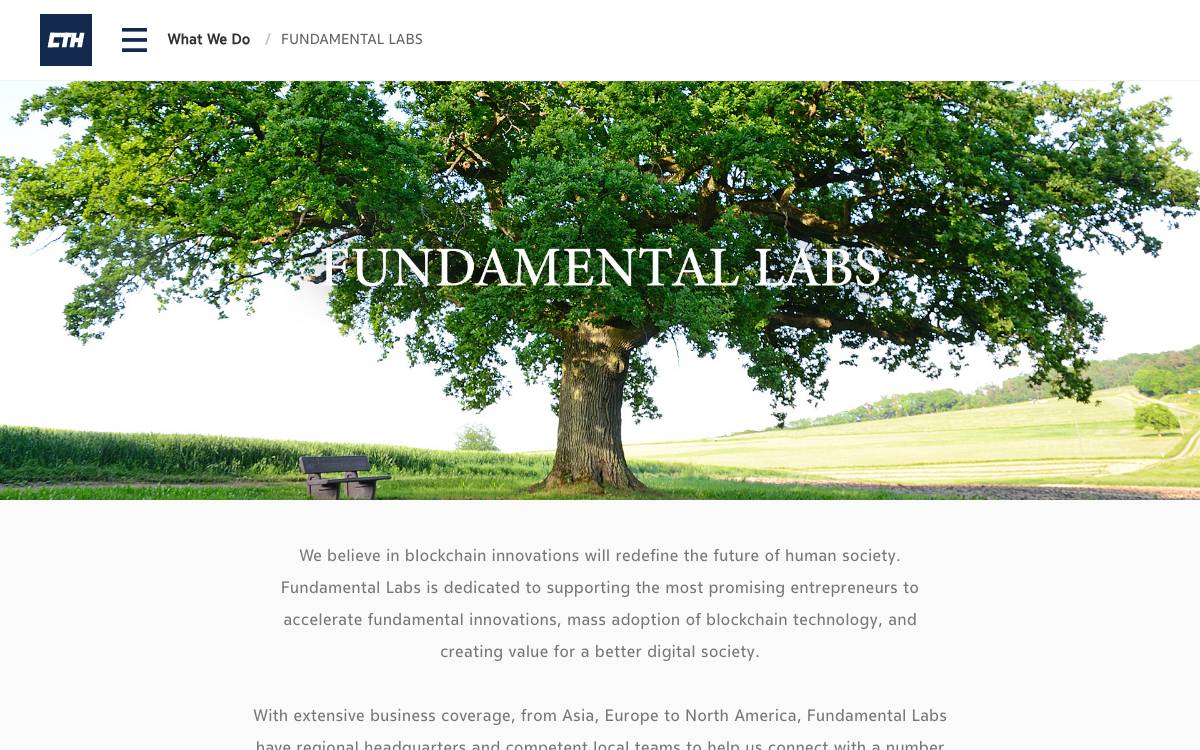 Fundamental Labs website preview