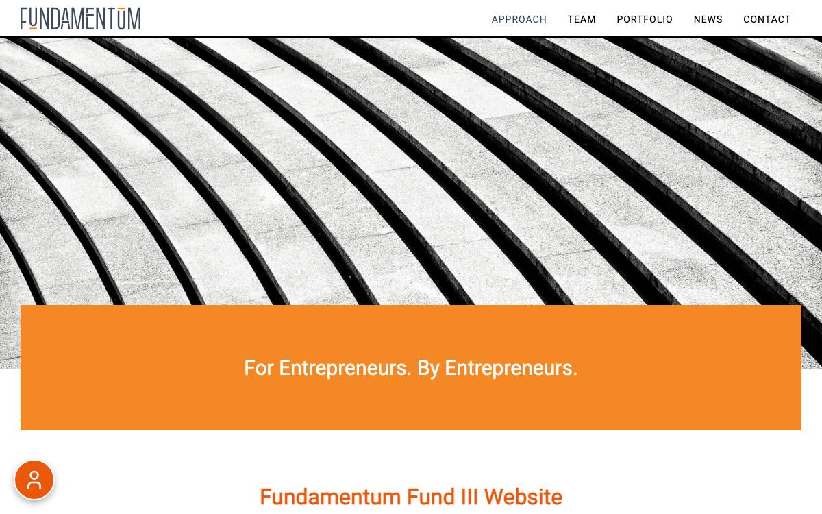 Fundamentum website preview