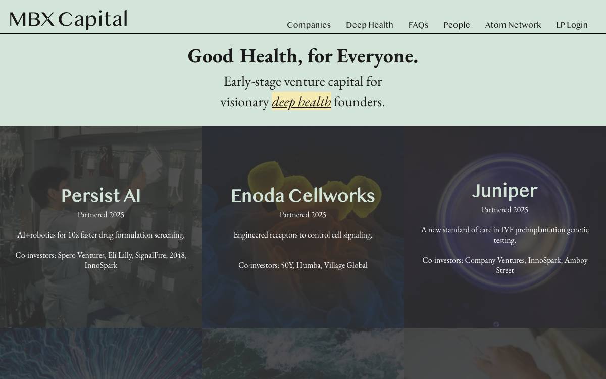 FundRx website preview