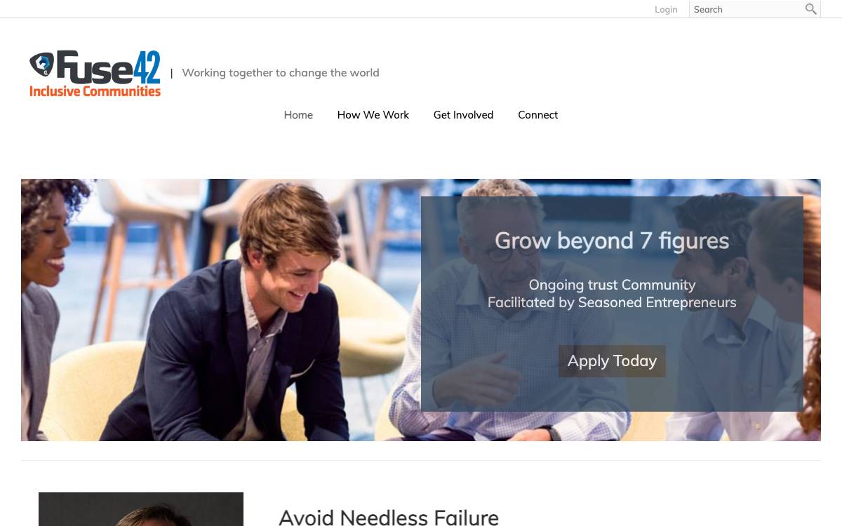 Fuse42 website preview