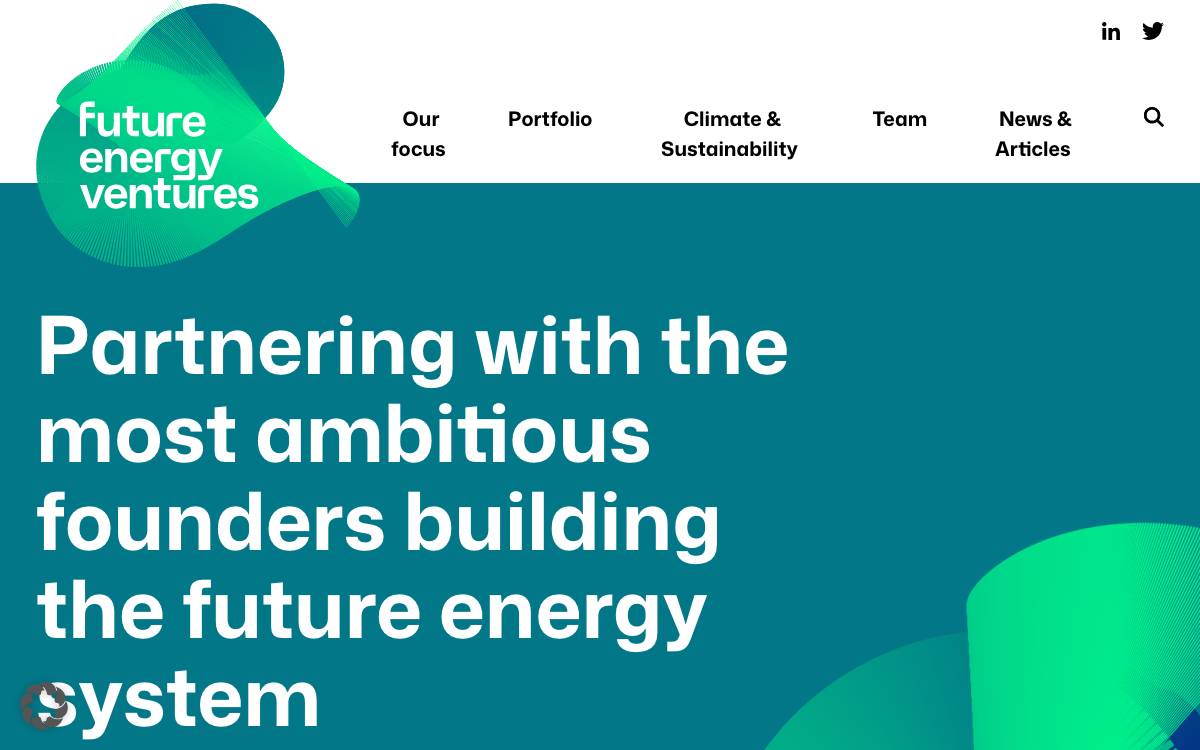 Future Energy Ventures website preview