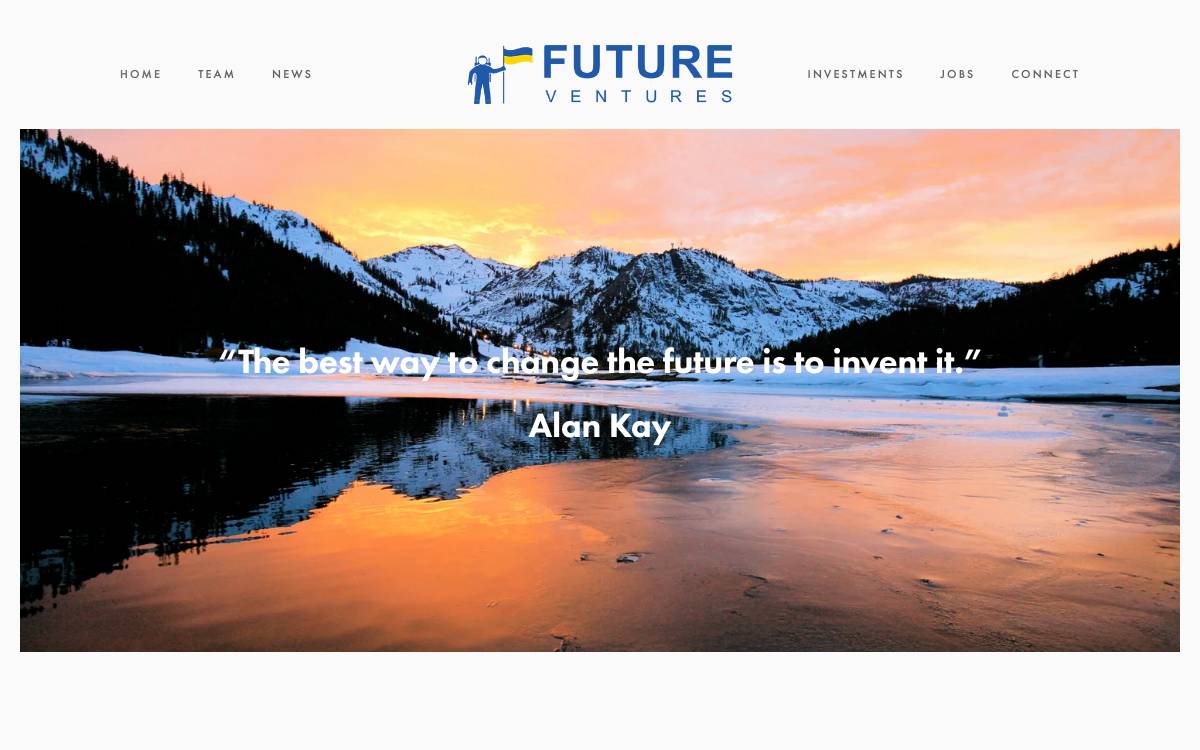 Future Ventures website preview
