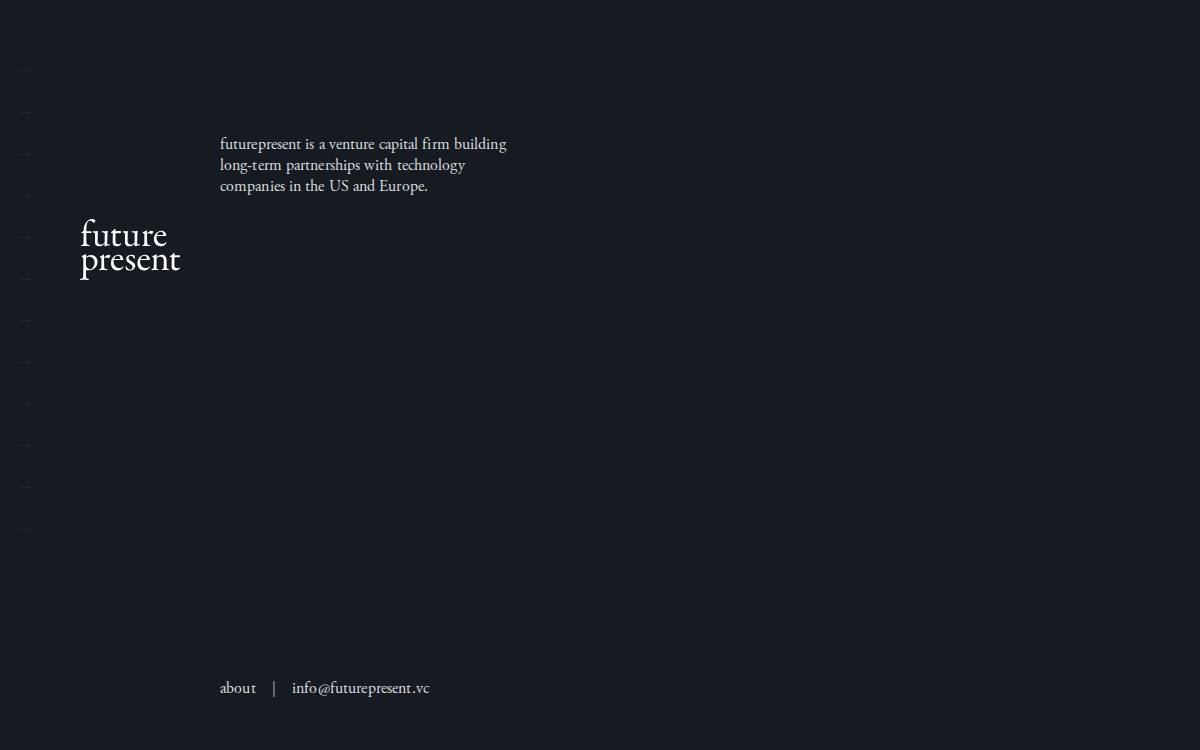 futurepresent website preview