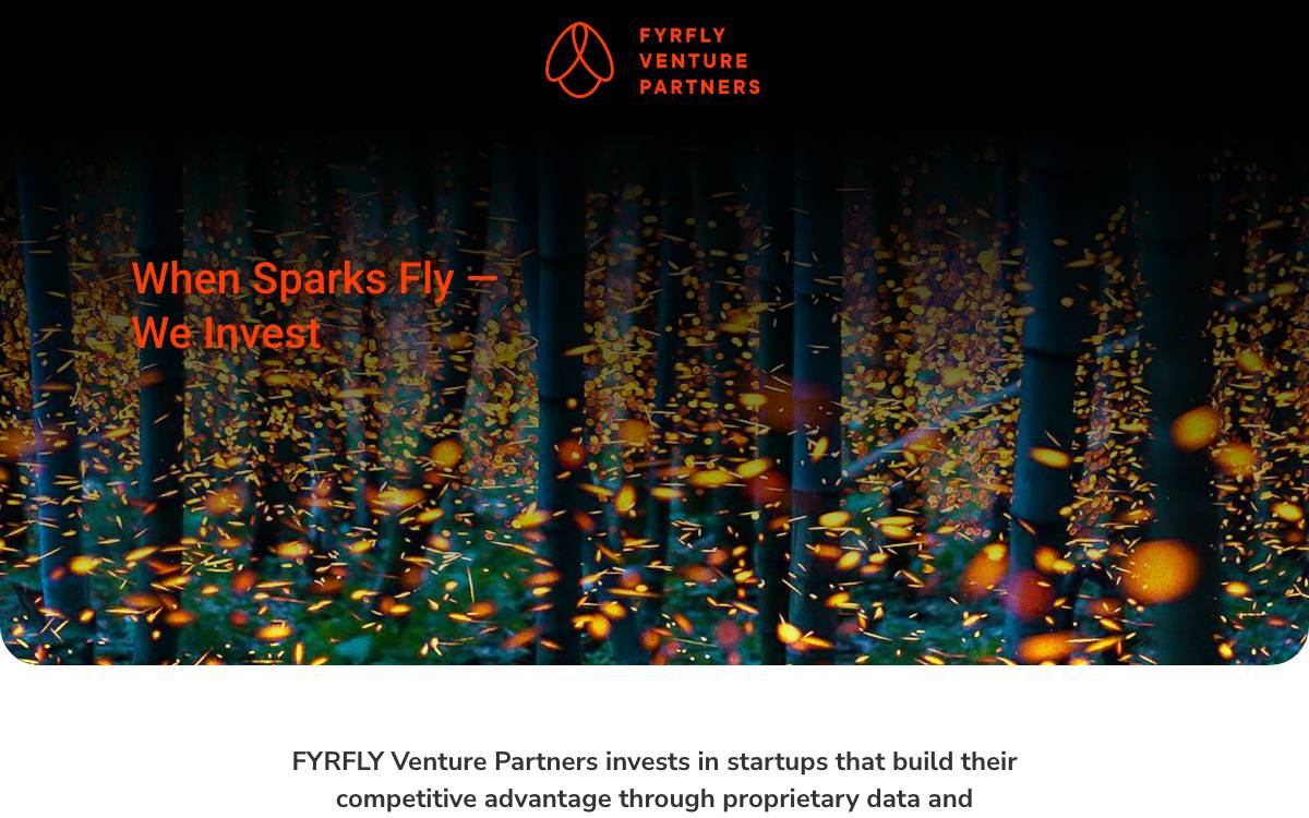 FYRFLY Venture Partners website preview