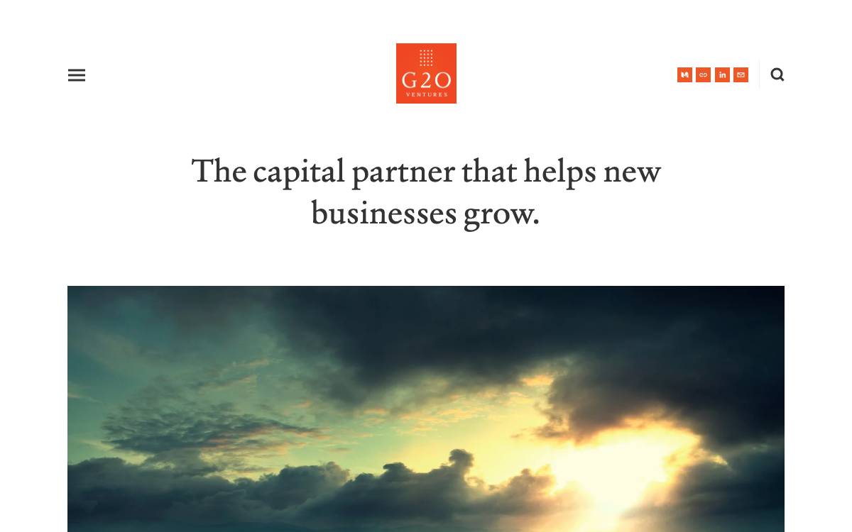 G20 Ventures website preview