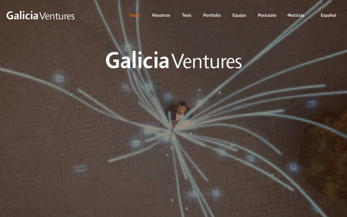 Galicia Ventures website preview