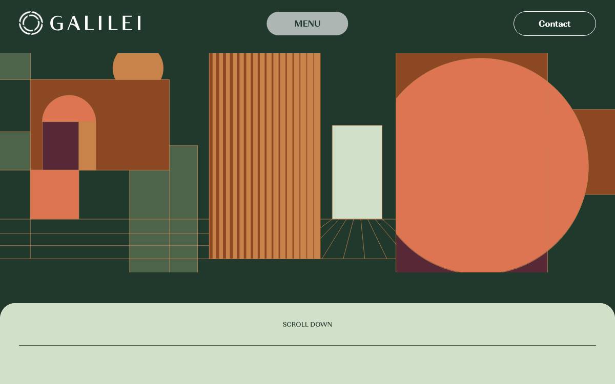 Galilei Investment Office website preview