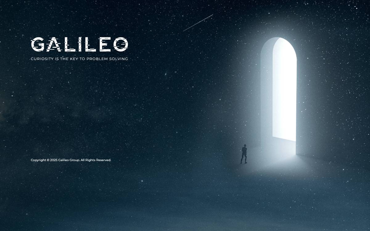 Galileo website preview