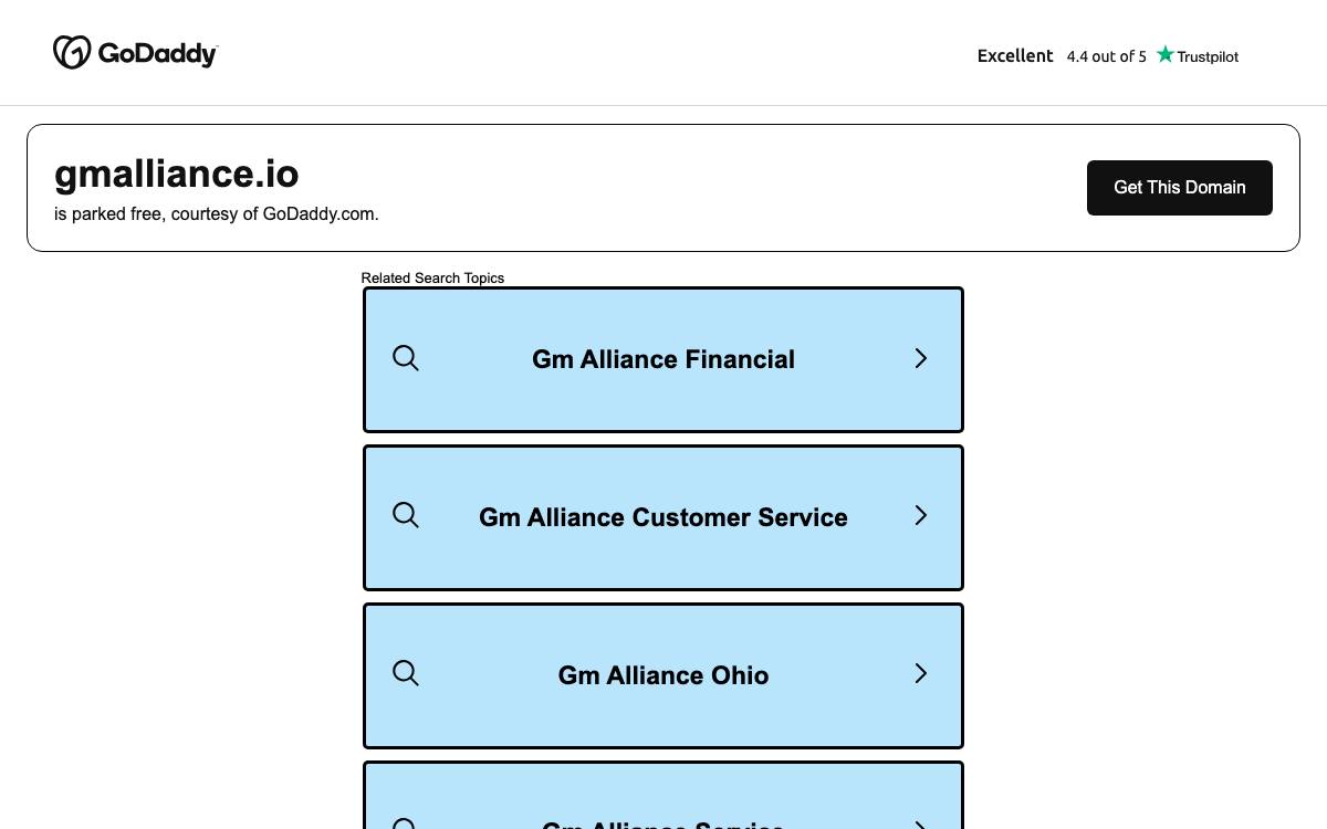 Game Mine Alliance (GMA) website preview
