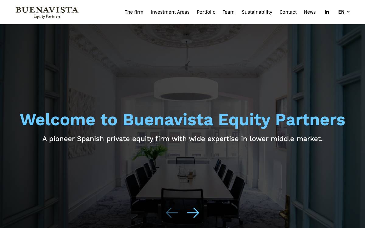 GED Capital website preview
