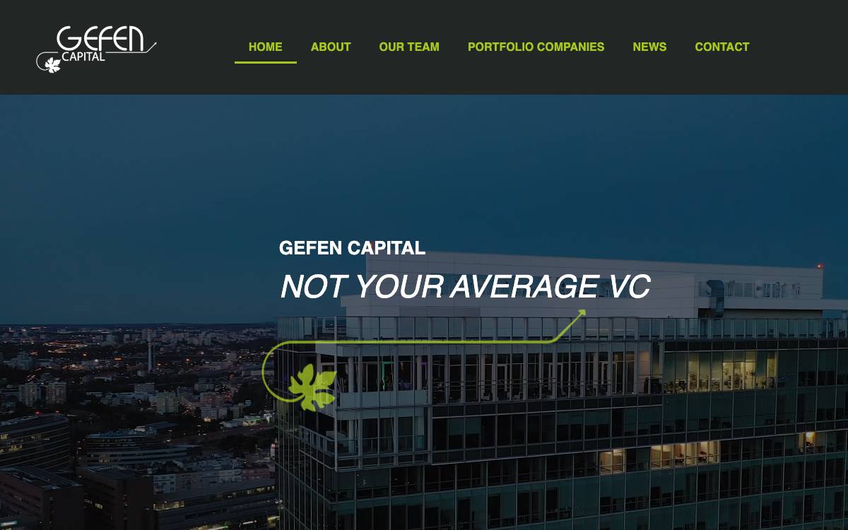 Gefen Capital website preview