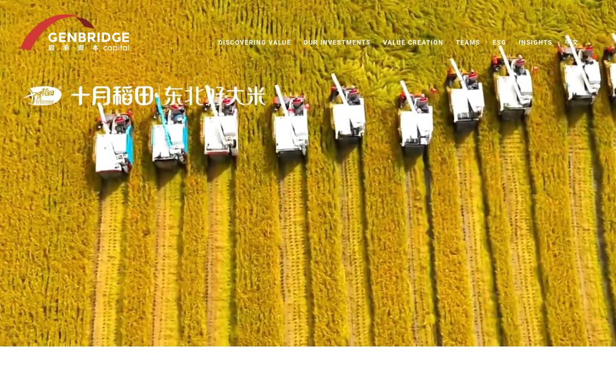 GenBridge Capital website preview