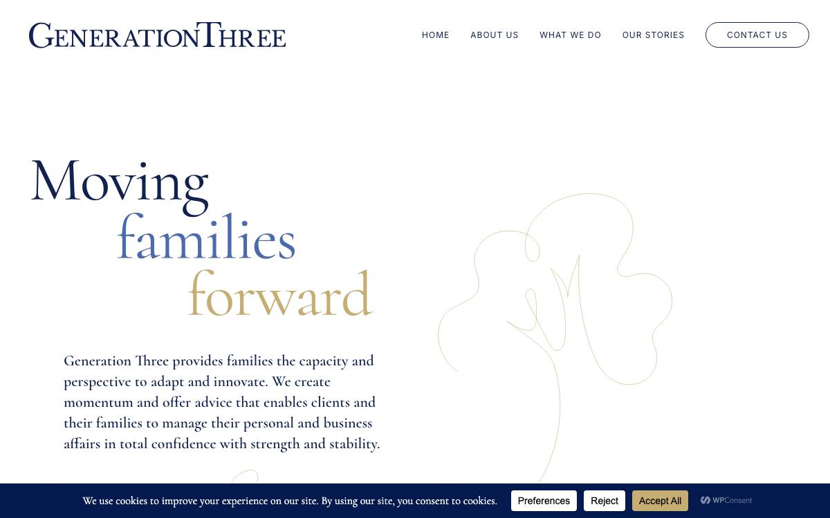 Generation Three website preview