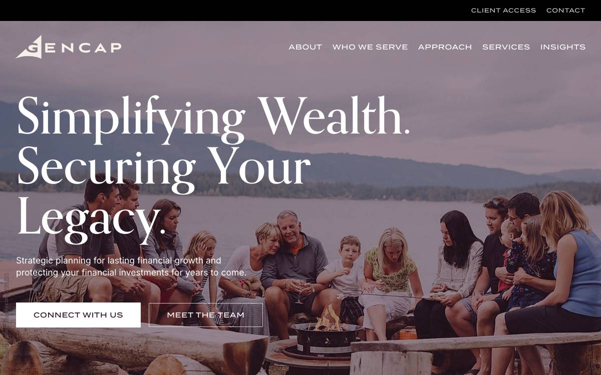 Genstar Capital website preview