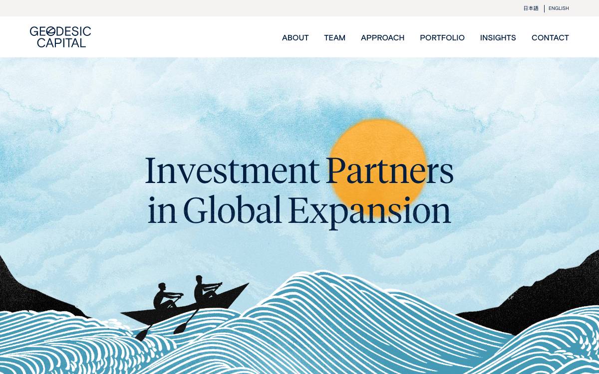 Geodesic Capital website preview