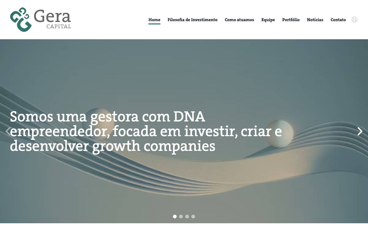 Gera Capital website preview