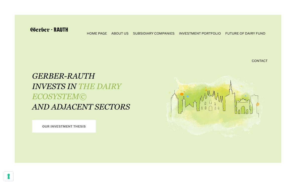 GERBER-RAUTH website preview